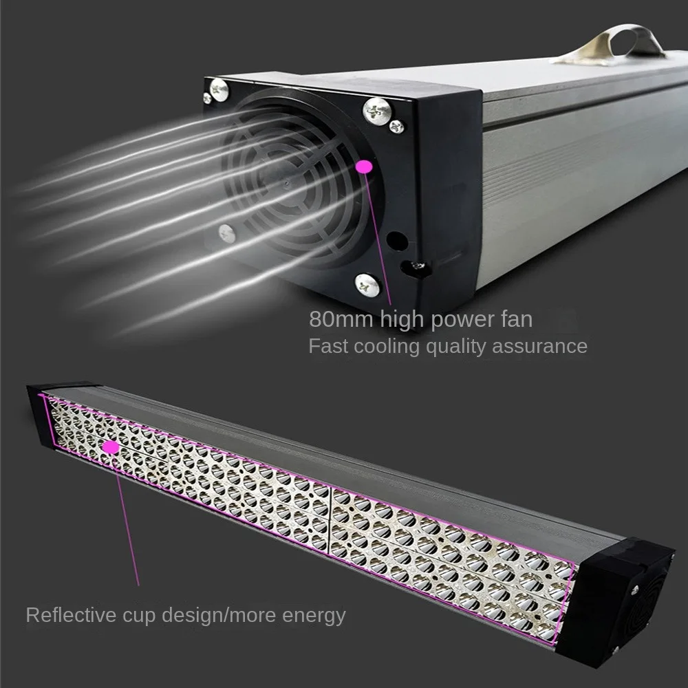 Lámpara de Curado UV Ultravioleta de Secado Rápido de 1600W 700W, 365nm 395nm 405nm, para Resina, Pegamento, Aceite Verde, Soldadura, Recubrimiento de Placas PCB, Pantalla LCD, Pintura