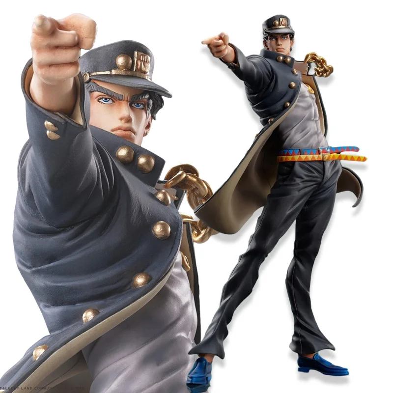 Figuras de Anime de 17CM, Kujo Jotaro Jolyne Cujoh JoJo, extraña aventura, modelo de PVC de pie, juguetes de colección de escritorio, adornos, regalos