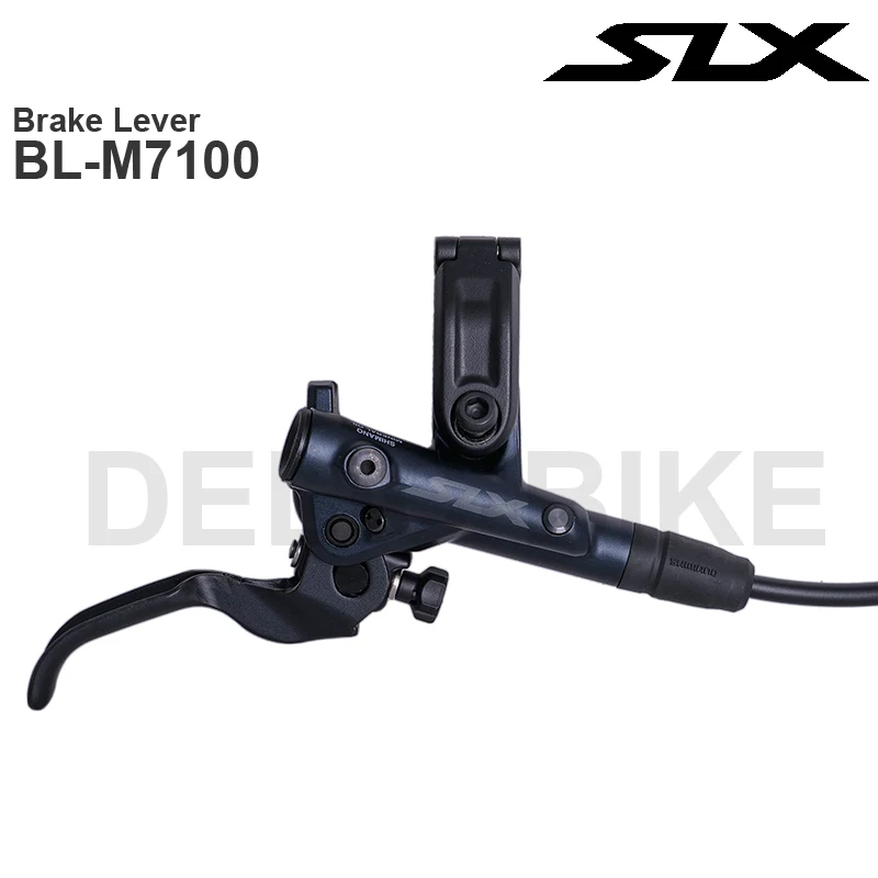 Grupo de Frenos Hidráulicos SHIMANO SLX M7100, Palanca BL-M7100, Frenos de 2 Pistones BR-M7100 para Bicicleta de Montaña, Piezas Originales