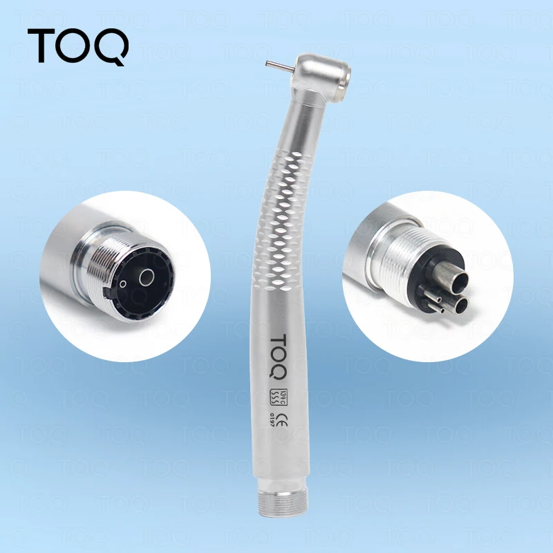 Nueva Pieza de Mano de Alta Velocidad con 5 Luces LED, Generador Electrónico Sin Sombra, Turbina de Aire para Dentistas, 2/4 Orificios, 5 Rociadores de Agua, Equipo Dental