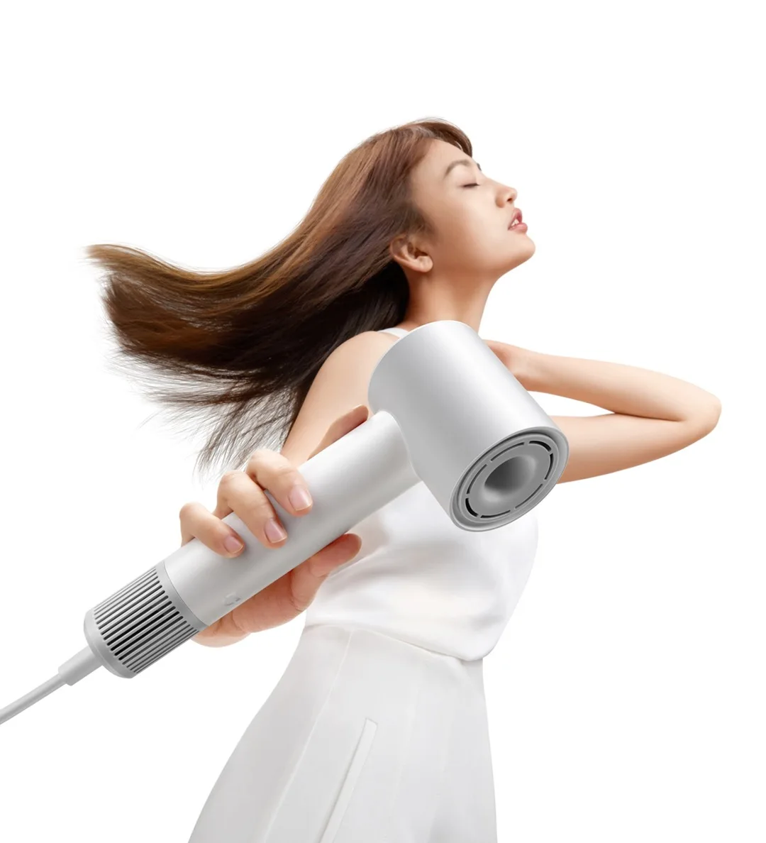 NUEVO SECADOR DE PELO DE ALTA VELOCIDAD MIJIA H501 SE, Velocidad del Viento de 62m/s, Cuidado Capilar con Iones Negativos, 110,000 RPM, Secado Profesional, 220V - (Versión CN)