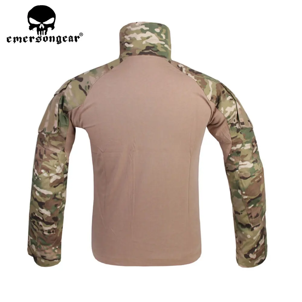 EMERSONGEAR G3 uniforme de combate Airsoft camisa pantalones con rodilleras táctica GEN3 BDU caza Multi-camo ropa de camuflaje EM9351