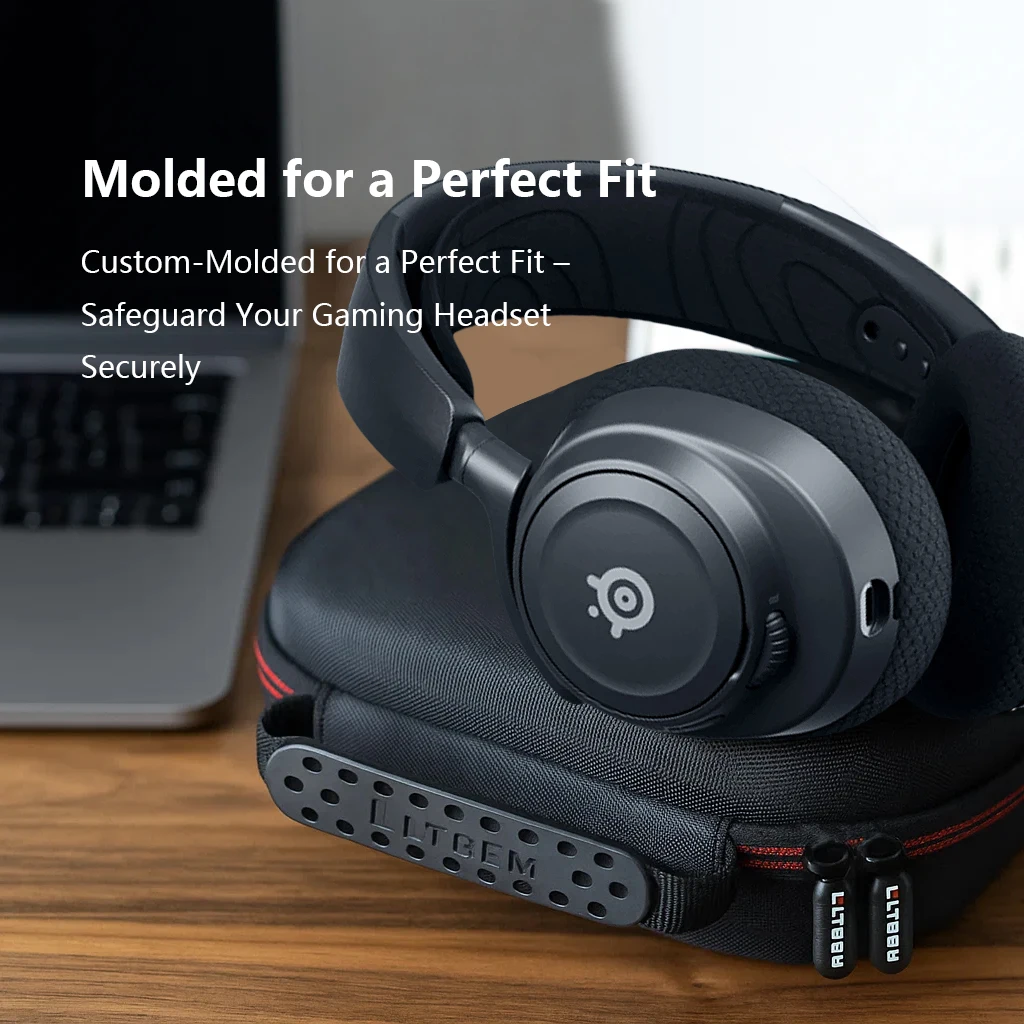 LTGEM-funda para auriculares para Steelseries Arctis Nova 7X/7P, funda protectora para auriculares para videojuegos, bolsa de almacenamiento de transporte para viaje