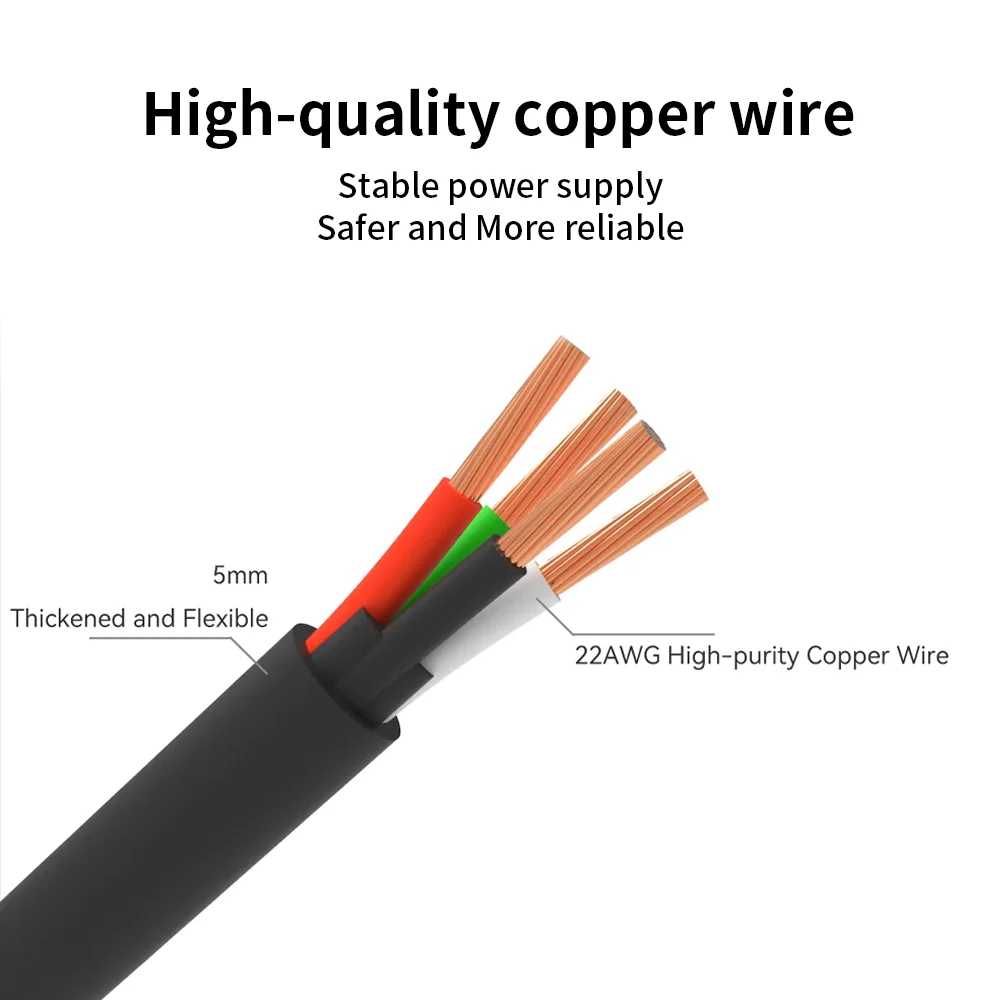 Para Bambu Lab AMS Lite 1M 2M Cable de extensión de 4 pines para Bambulab A1/A1mini piezas de impresora 3D Cable de extensión para Bambú