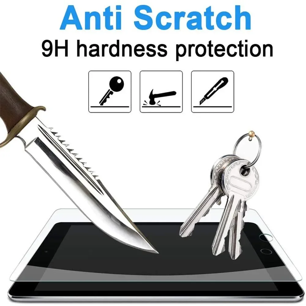 Protector de pantalla de vidrio templado de 2 piezas para Xiaomi Redmi Pad 2 9,7 11 2026 2025 9H, película protectora a prueba de arañazos