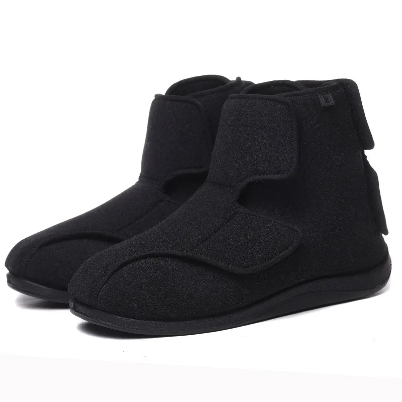 Zapatos para personas mayores, zapatos seguros para diabéticos de alta calidad, ortopédicos médicos ajustables, viento, eversión del pulgar, calzado para Diabetes cómodo