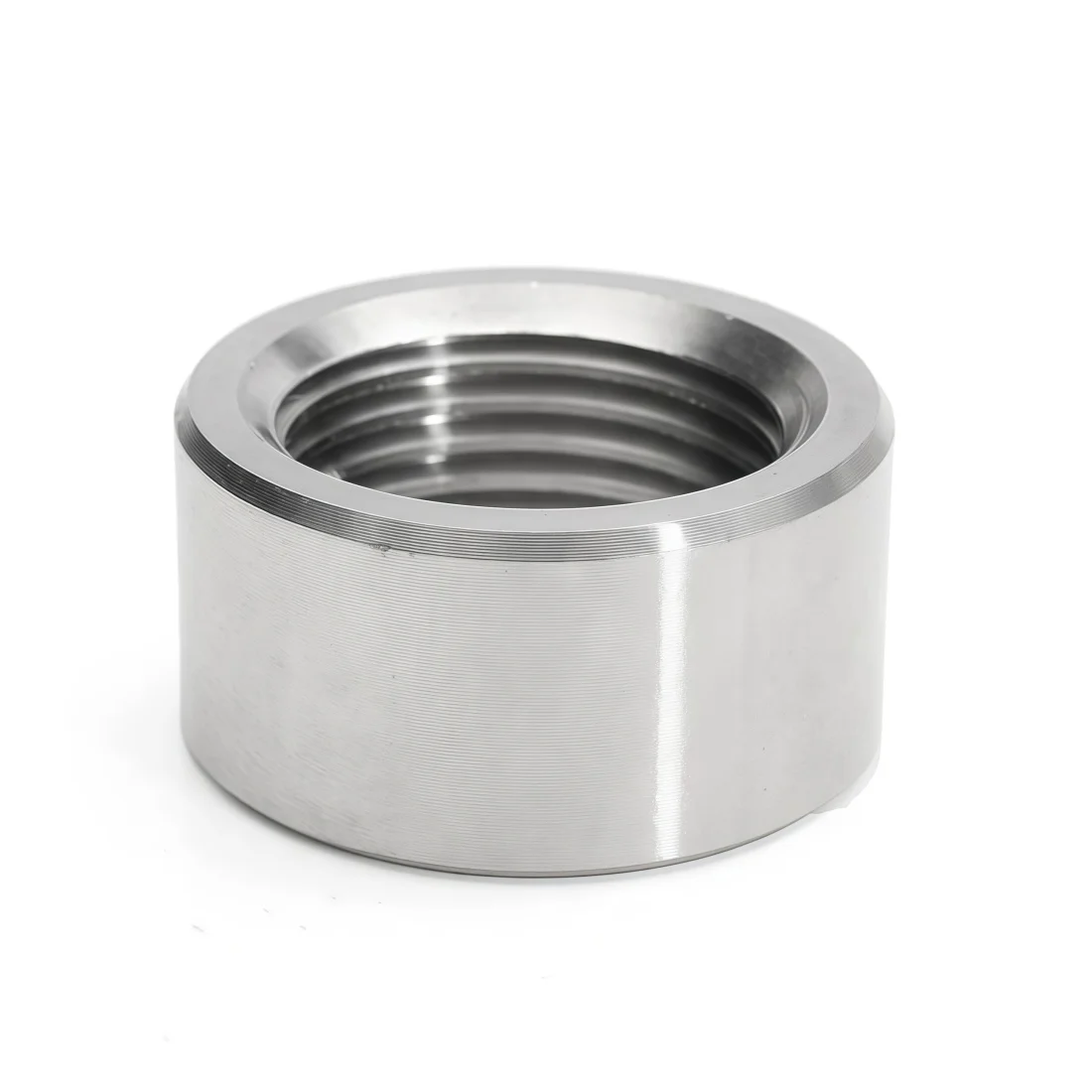 10X 304 M18 X 1.5 Tuerca de soldar de acero inoxidable para sensor de oxígeno O2, tuerca para soldar en el tubo de escape del coche, repuesto para silenciador.