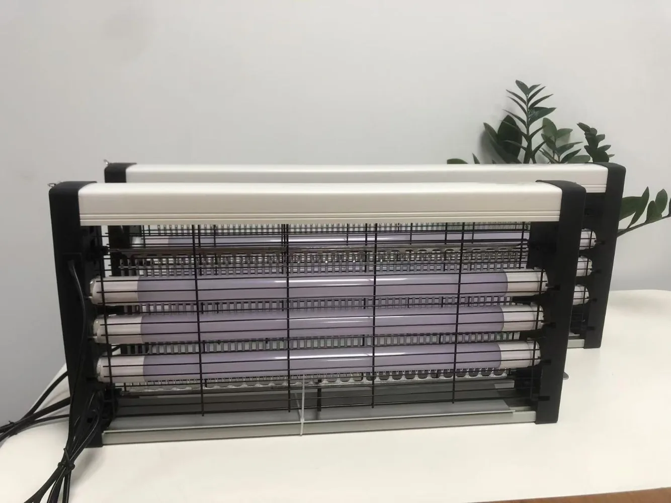 Lámpara LED eléctrica antimosquitos para interiores y exteriores, fotocatálisis en el hogar, Exterminador silencioso, mosquitos físicos, lámparas trampa para insectos