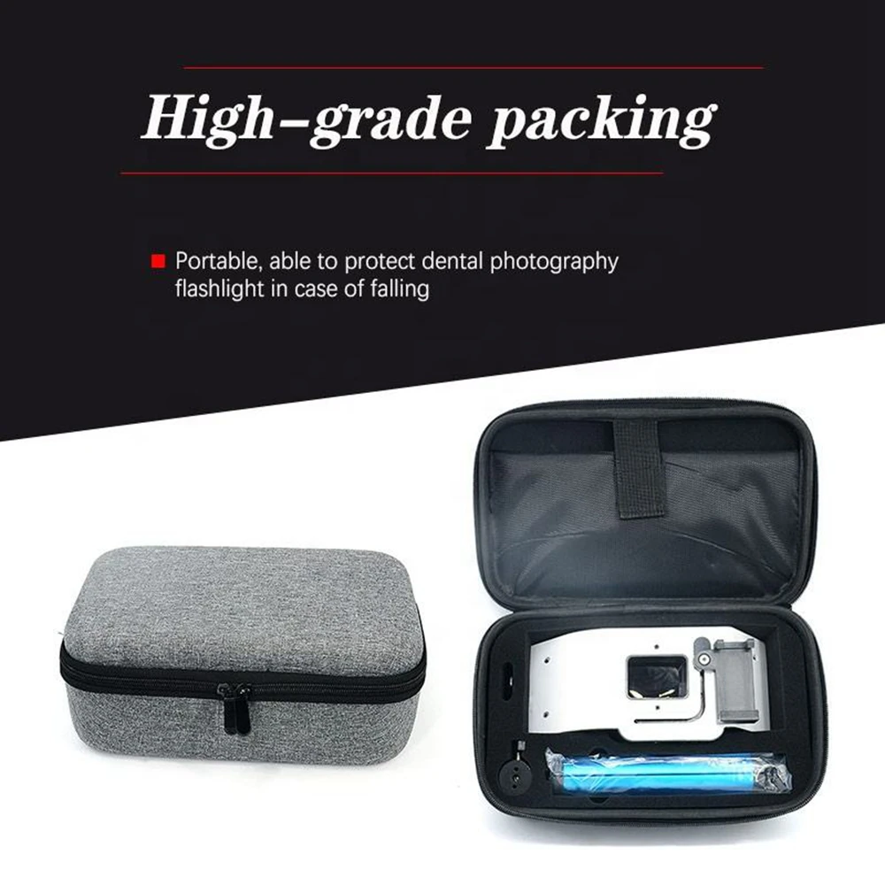 JUMTOP-Lámpara de relleno Oral para fotografía Dental, luz de Flash LED con soporte, ajuste de brillo, herramienta de iluminación para tratamiento de odontología