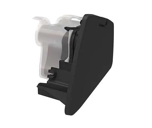 Cubierta Lateral CPAP 37303 de Repuesto para AirSense10 AirCurve10 Lumis Sin Humidificador, Accesorio Portátil de Viaje, Carcasa Negra