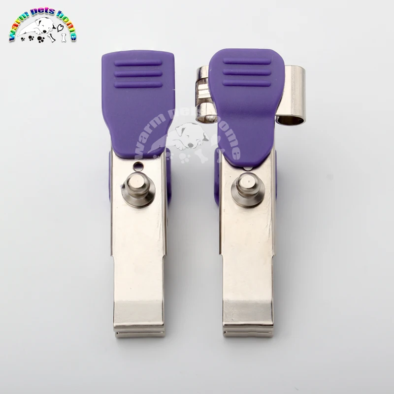 Clip de cocodrilo reutilizable para animales, adaptador multifuncional para animales, mascotas, perros, gatos, equipo veterinario, ECG, EKG, 5 unidades