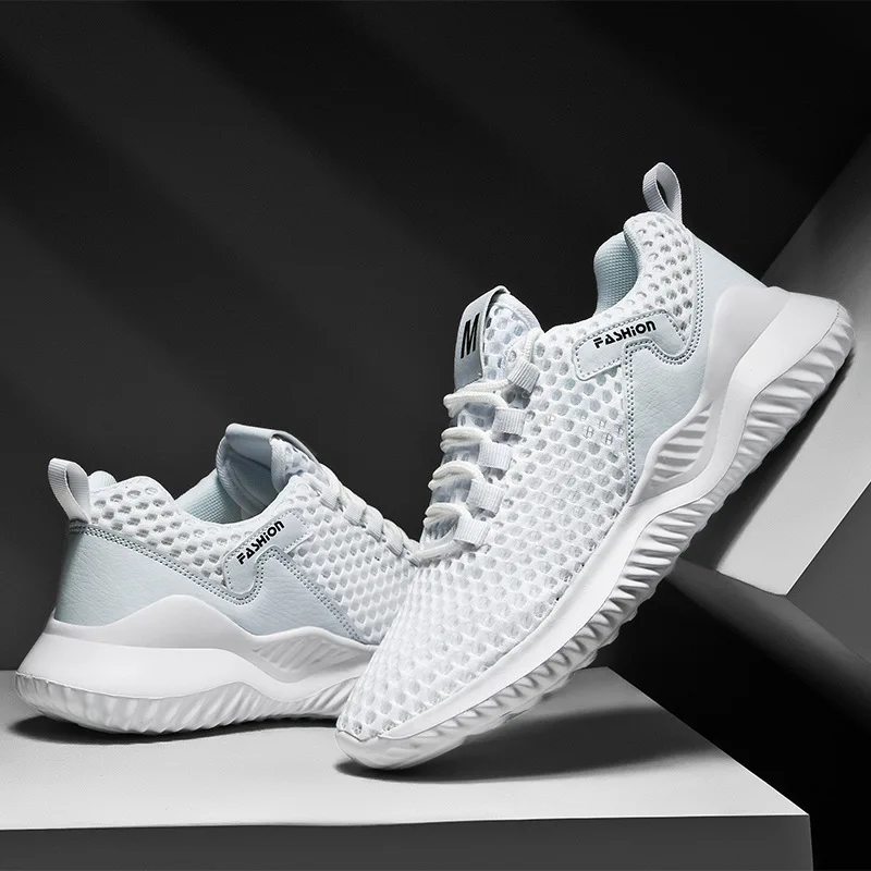 Zapatillas de Verano 2026 para Hombre, Mocasines Transpirables de Malla, Zapatos Casuales Cómodos para Caminar, Zapatillas Deportivas para Correr