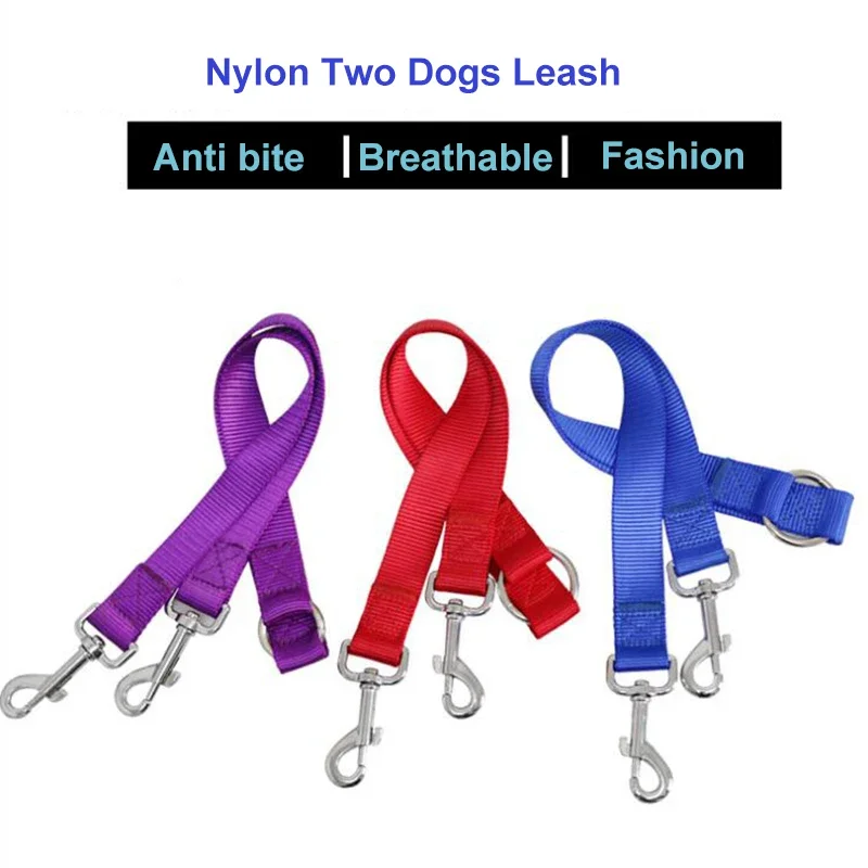Acoplador de correa para dos perros para caminar al aire libre, correas dobles para caminar, arnés para perros, suministros de accesorios para perros