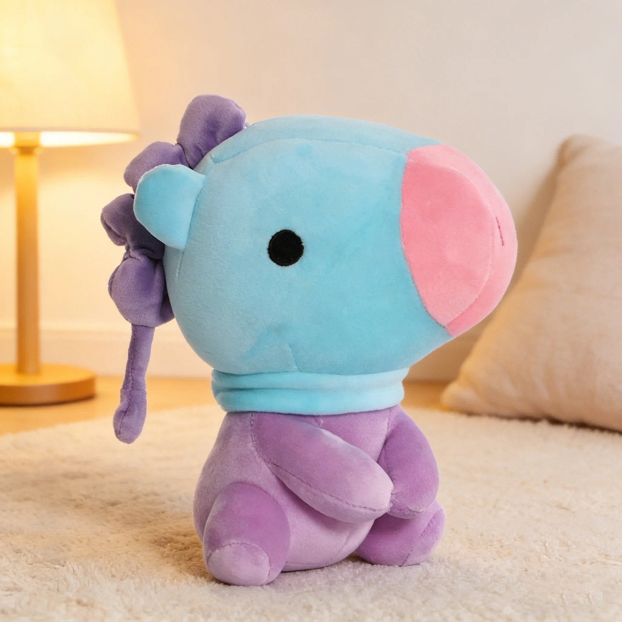 Llavero de peluche B-T-21 Koay Shooky Mang Cooky, bonito colgante de peluche, adorno para mochila, regalo para fans, decoración para bolsos