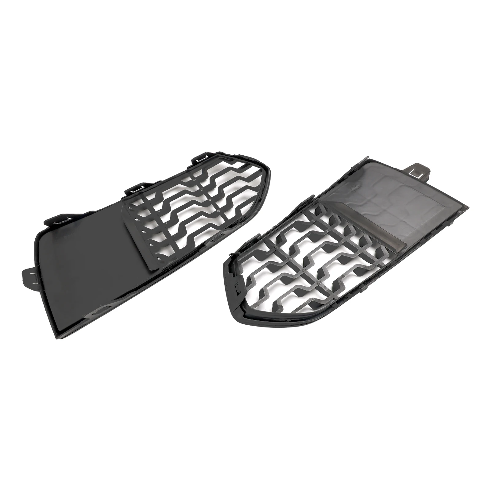 Areyourshop 2 Piezas Rejillas de Luz Antiniebla Delanteras M Sport para BMW F22 F23 2012 2013 2014 2015 2016 2017 51118056797