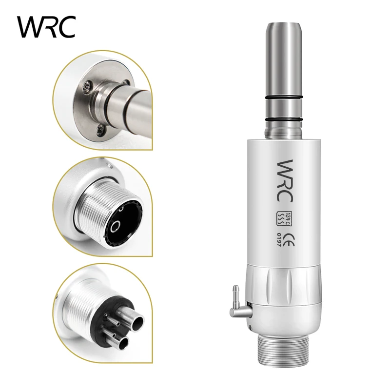 Kit de pieza de mano Dental Led de alta y baja velocidad, cabeza estándar, turbina de aire de contraángulo recto, tres equipos de euificación de generador electrónico de agua