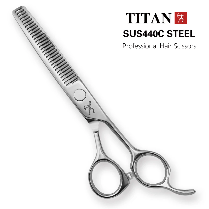 Tijeras Profesionales para Adelgazar el Cabello TITAN, Tijeras de Corte para Barbería