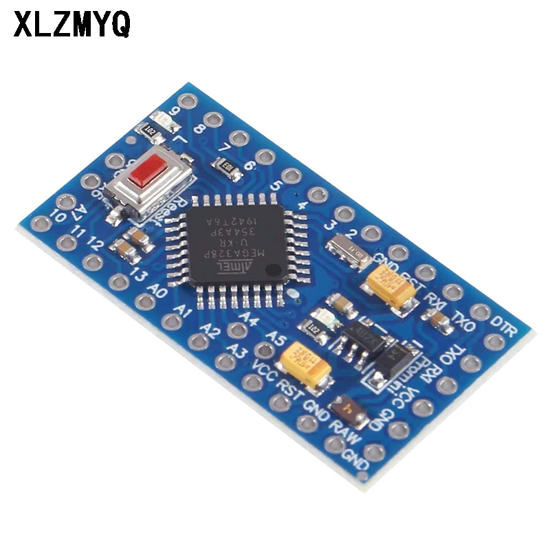 10 Uds Pro Mini 328 Mini 3,3 V/8M 5V/16M ATMEGA328 ATMEGA328P-AU 3,3 V/8MHz 5V/16MHZ para Arduino Kit electrónico DIY