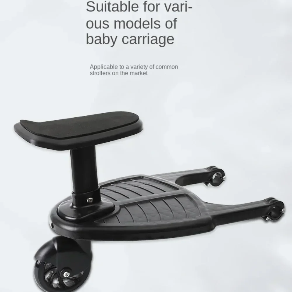 Adaptador Universal de tablero de paso para cochecitos con asiento, Jogger para segunda niños, Scooter gemelos, cochecito de bebé, parachoques