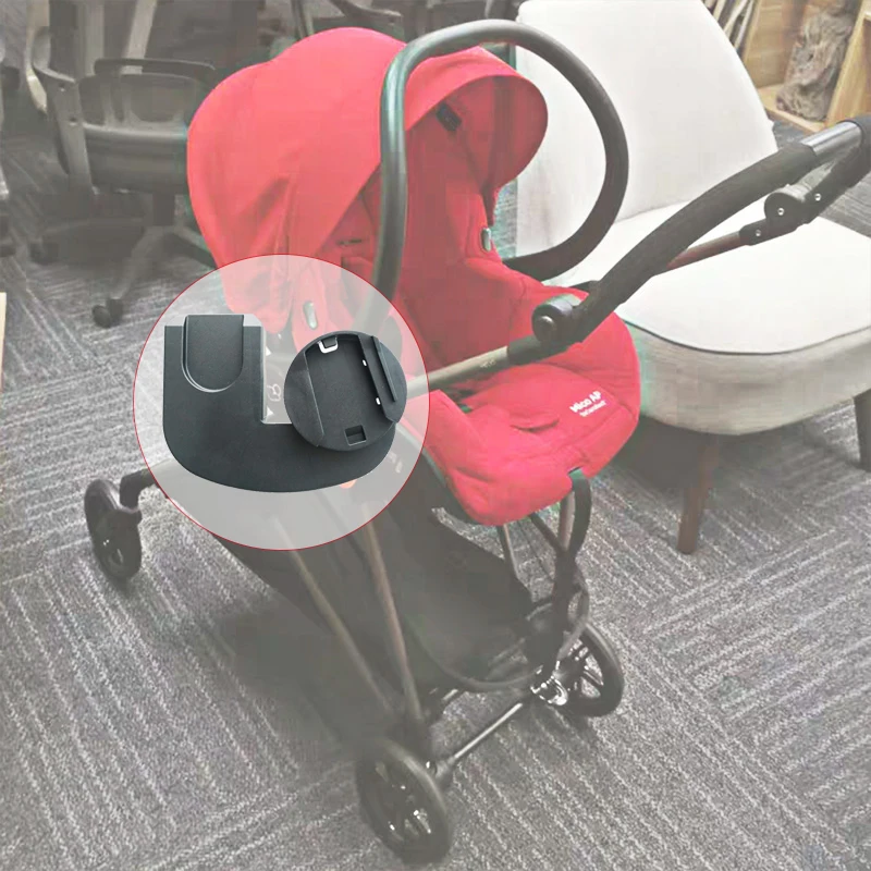Adaptador de cochecito para Cybex Melio 2/3/Carbon/Pro y Aton Cloud Q/Z, convertidor de cesta para asiento de coche, conector para Buggy, accesorios para bebé
