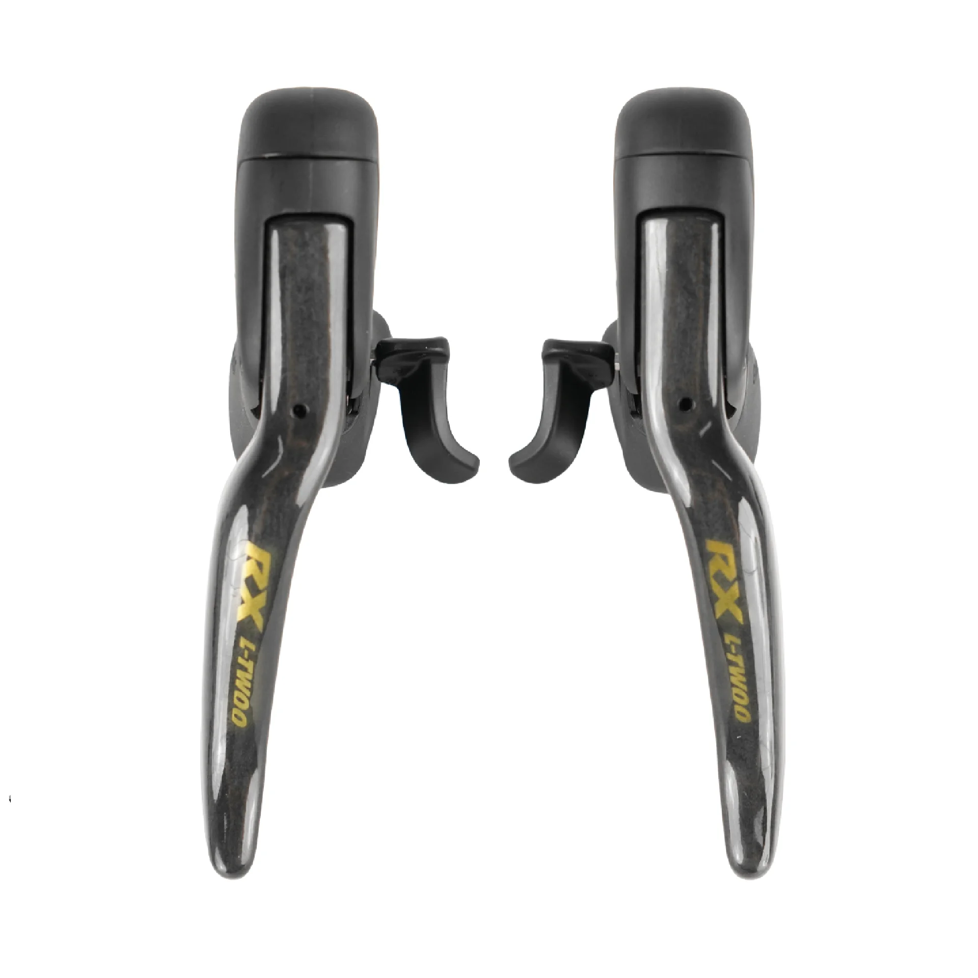 Grupo de Cambio LTWOO RX 2x12 Velocidades, 24s para Carretera, 4 Piezas, Palanca de Cambios de Fibra de Carbono + Desviador Trasero de Fibra de Carbono + Desviador Delantero