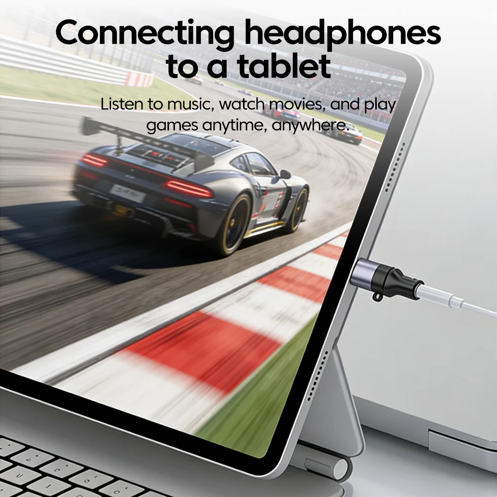 Mini USB tipo C 3,5 Jack adaptador de auriculares USB C a 3,5mm auriculares adaptador de Audio auxiliar para iPhone 17 16 15 Samsung Huawei Xiaomi