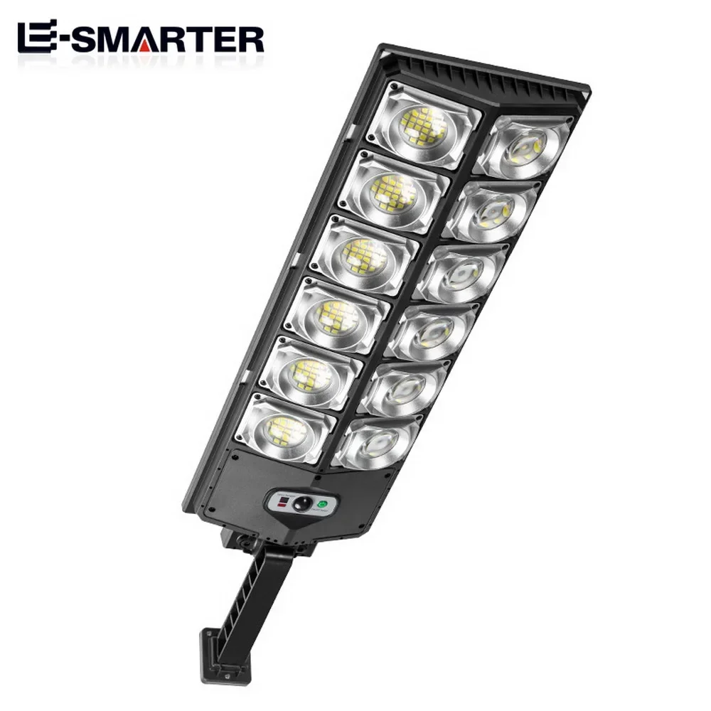Lámpara LED superbrillante para exteriores, alimentada por energía Solar, Sensor de movimiento impermeable, luz Solar de inducción humana para jardín, patio, garaje