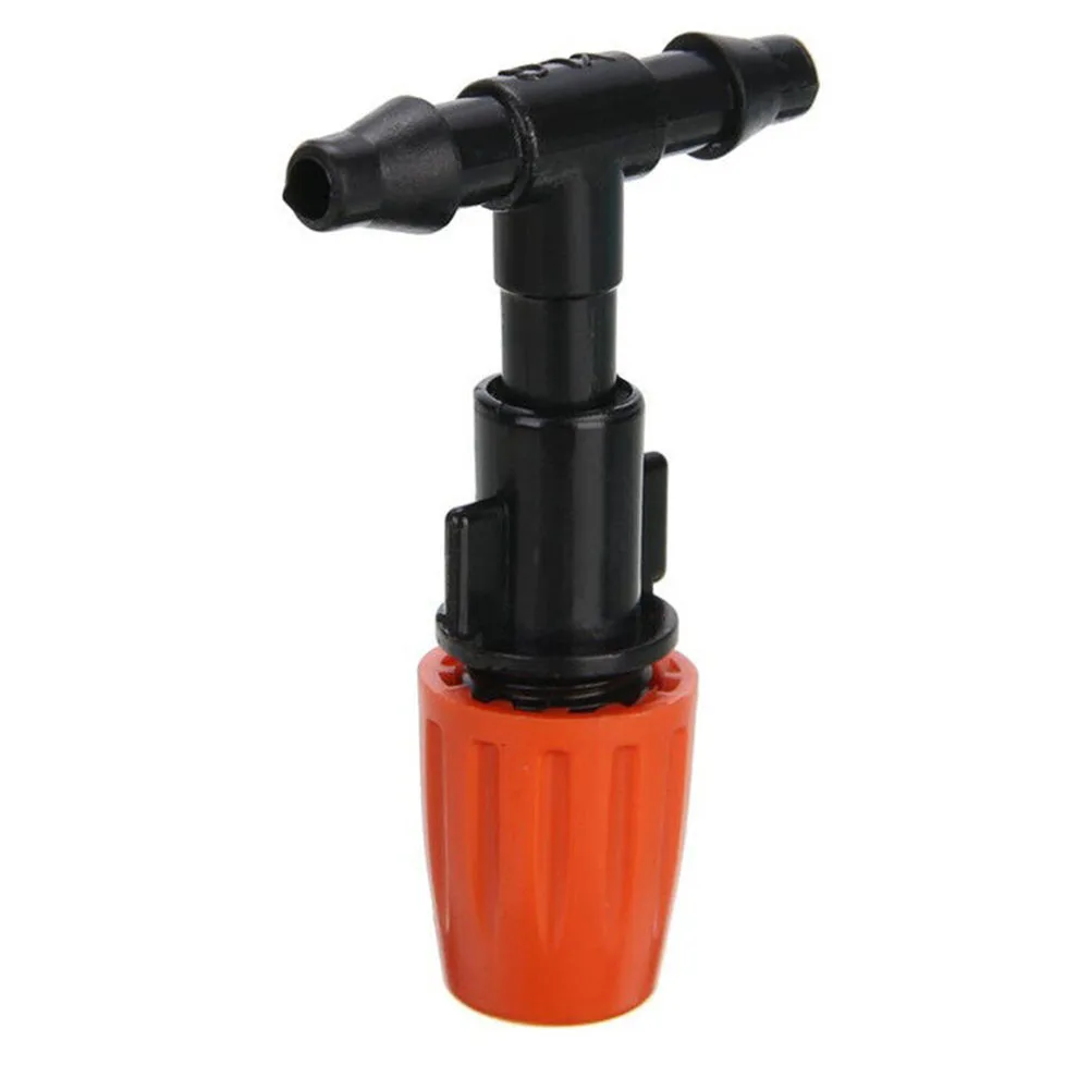 50 Uds Micro sistema de riego por goteo ajustable aspersores emisores goteros boquilla de riego de jardín gotero ajustable
