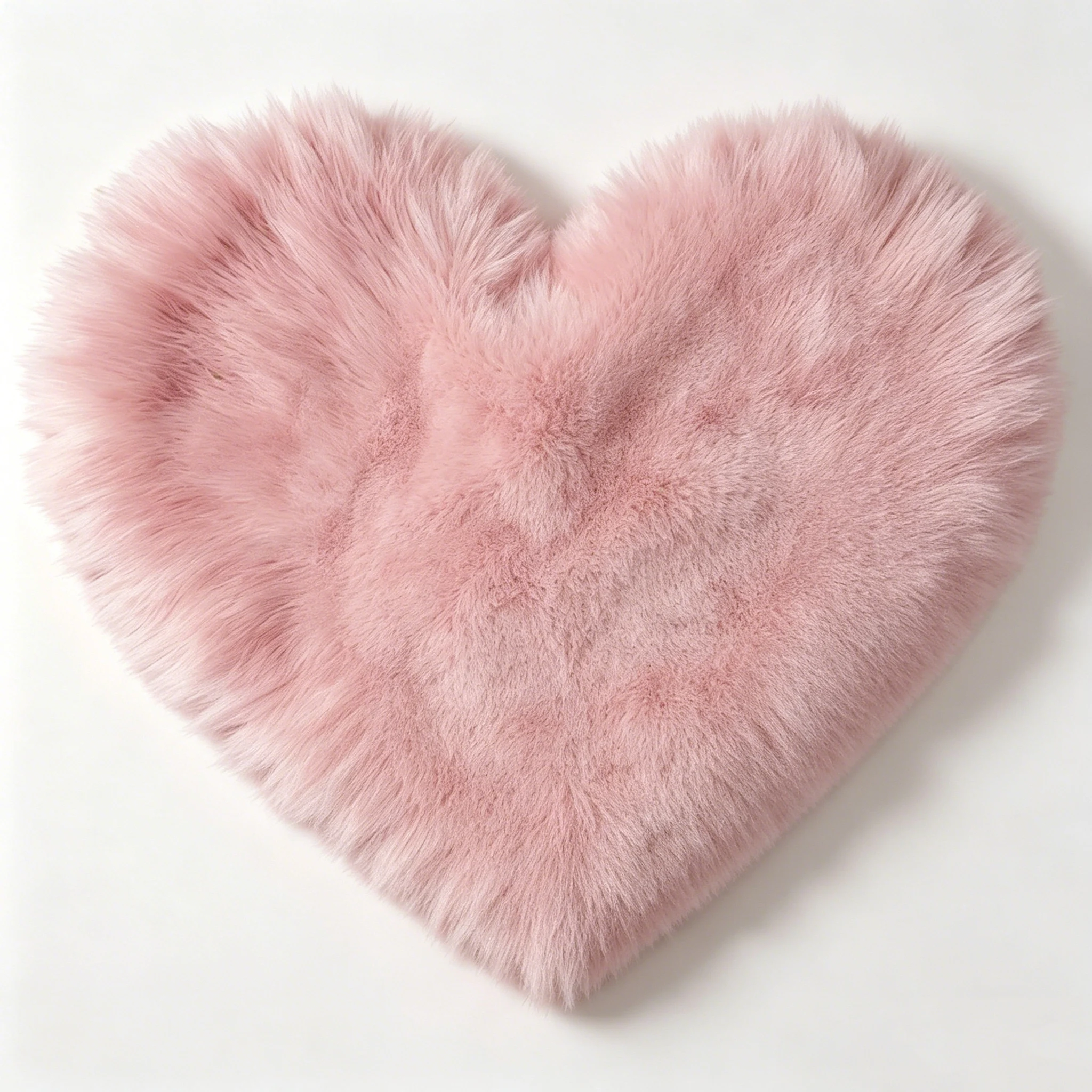 Ylsteed - Accesorios para fotografía de recién nacidos, manta de piel sintética con forma de corazón, suave y esponjosa, para sesión de fotos de bebés, fondo para estudio, HD