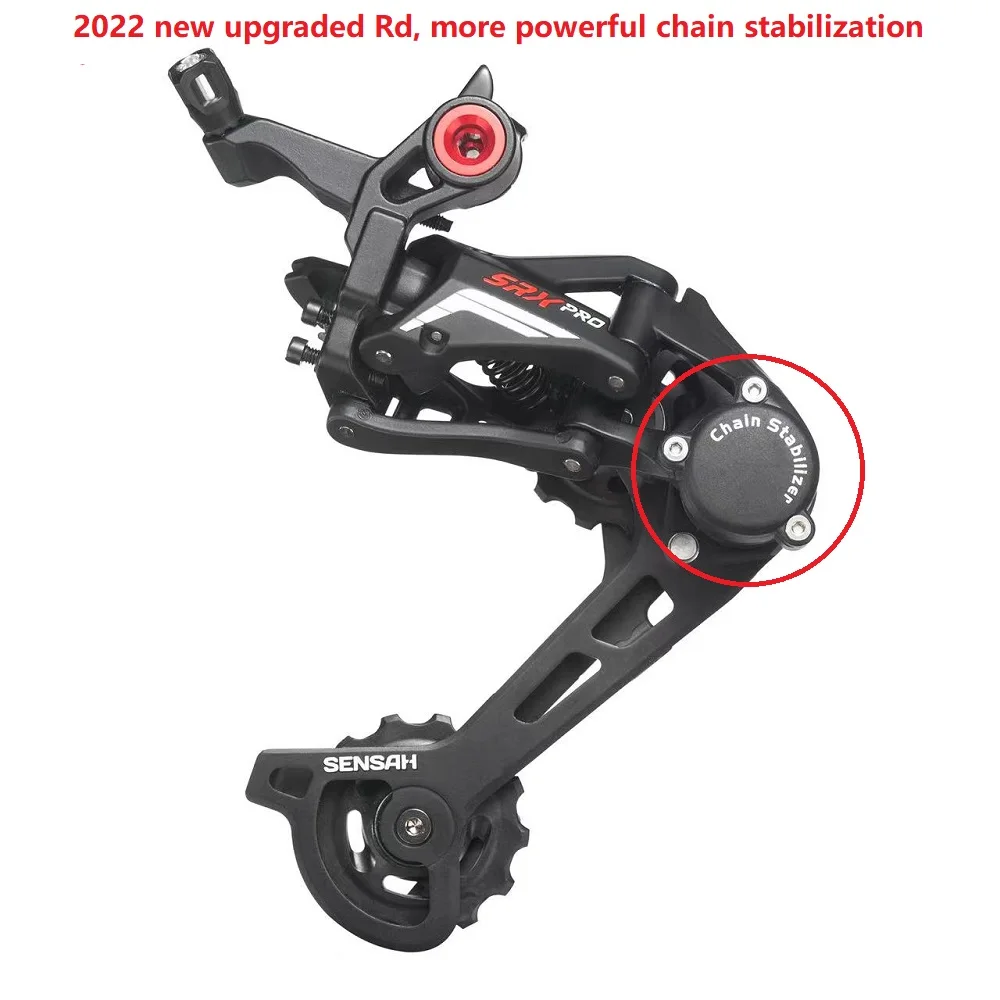 SENSAH SRX PRO 1x11 velocidades, grupo de carretera 11s, palanca de cambios R/L + desviadores traseros, bicicletas de grava Cyclo-Cross