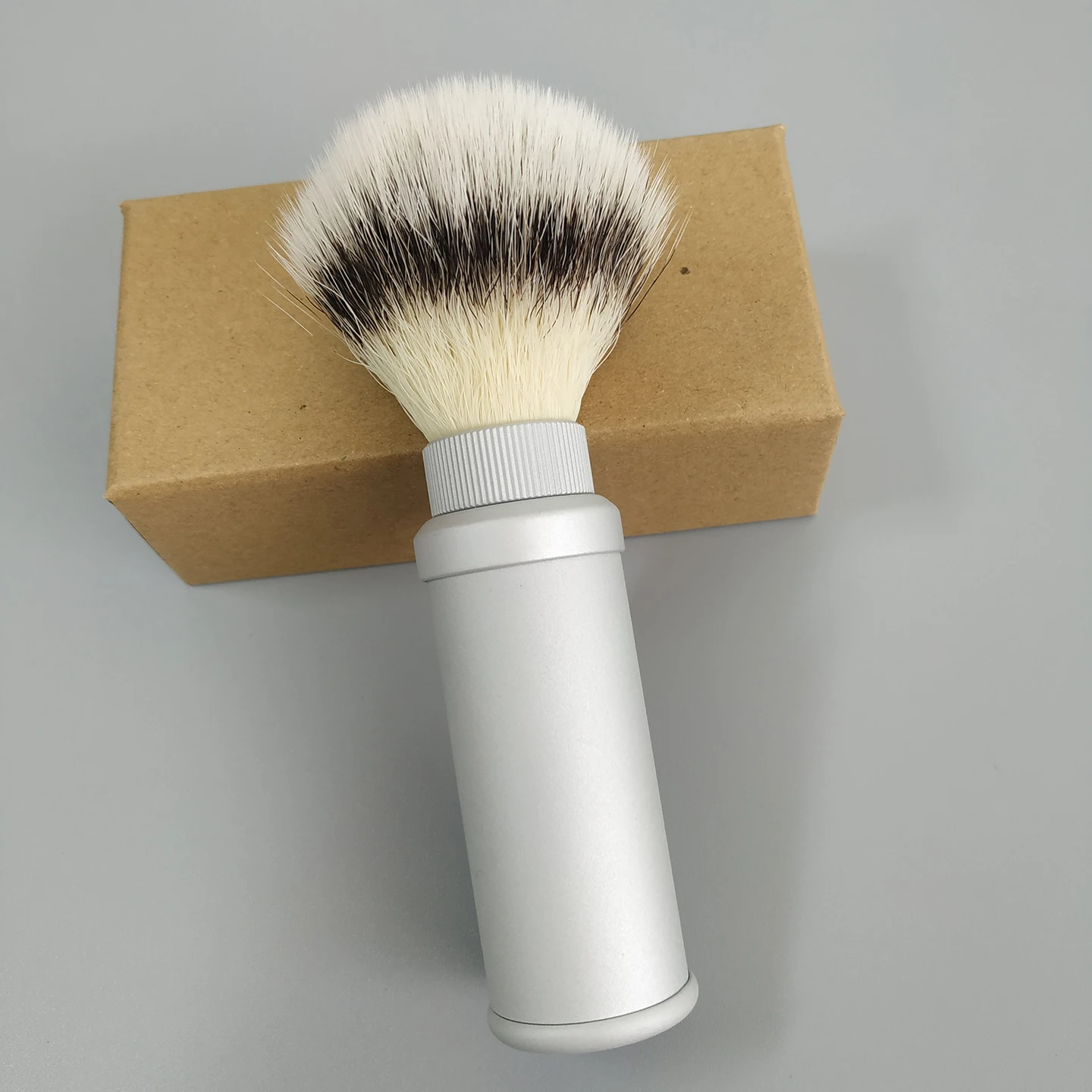 Brocha de Afeitar de Pelo Sintético Dscosmetic Travel CN6 para Hombre, para Afeitado en Húmedo