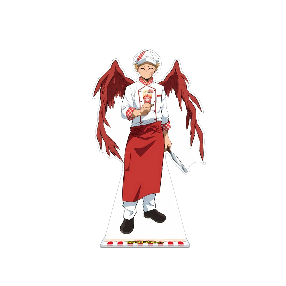 My Hero Academia - Llavero de acrílico con figura personalizada de Izuku Bakugo, Todoroki Shoto, Aizawa, uniforme de chef, decoración de escritorio 2026