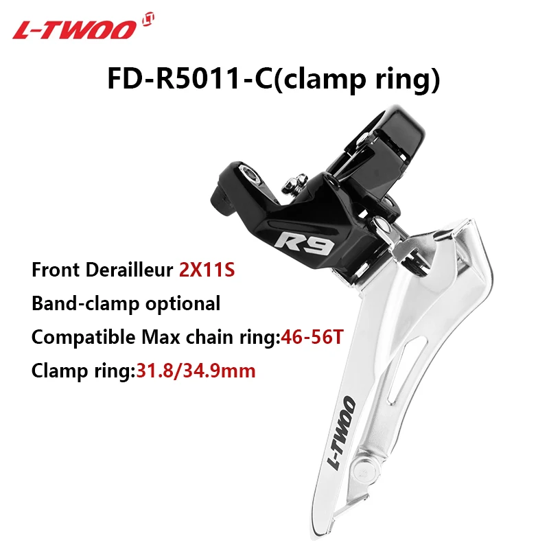 Desviadores de bicicleta de carretera LTWOO R9 2x11 velocidades 22S FD + RD + Cadena X11 + Casetes SUNSHINE 11V Grupo completo compatible con R7000 R5800