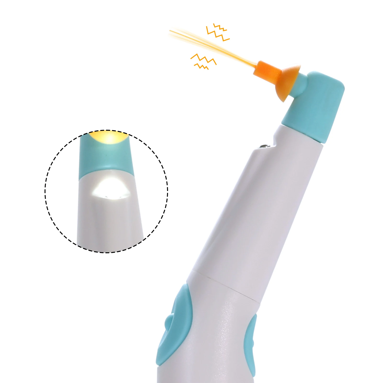 Dental inalámbrico LED Endo ultrasónico activador sónico irrigador de conducto radicular pieza de mano + 150 puntas de escala gratis