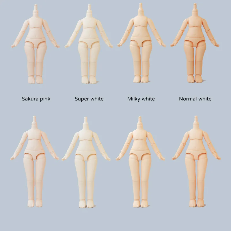 YMY-cuerpo de muñeca Ob11 de segunda generación, cuerpo articulado esférico extraíble para Penny, GSC, Molly, Obitsu 11, cabeza NendoroidS