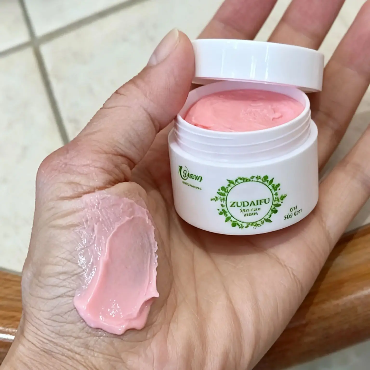 10 Uds Zudaifu crema hidratante a base de hierbas de tercera generación crema fresca e hidratante crema para el cuidado de la piel 15/30g