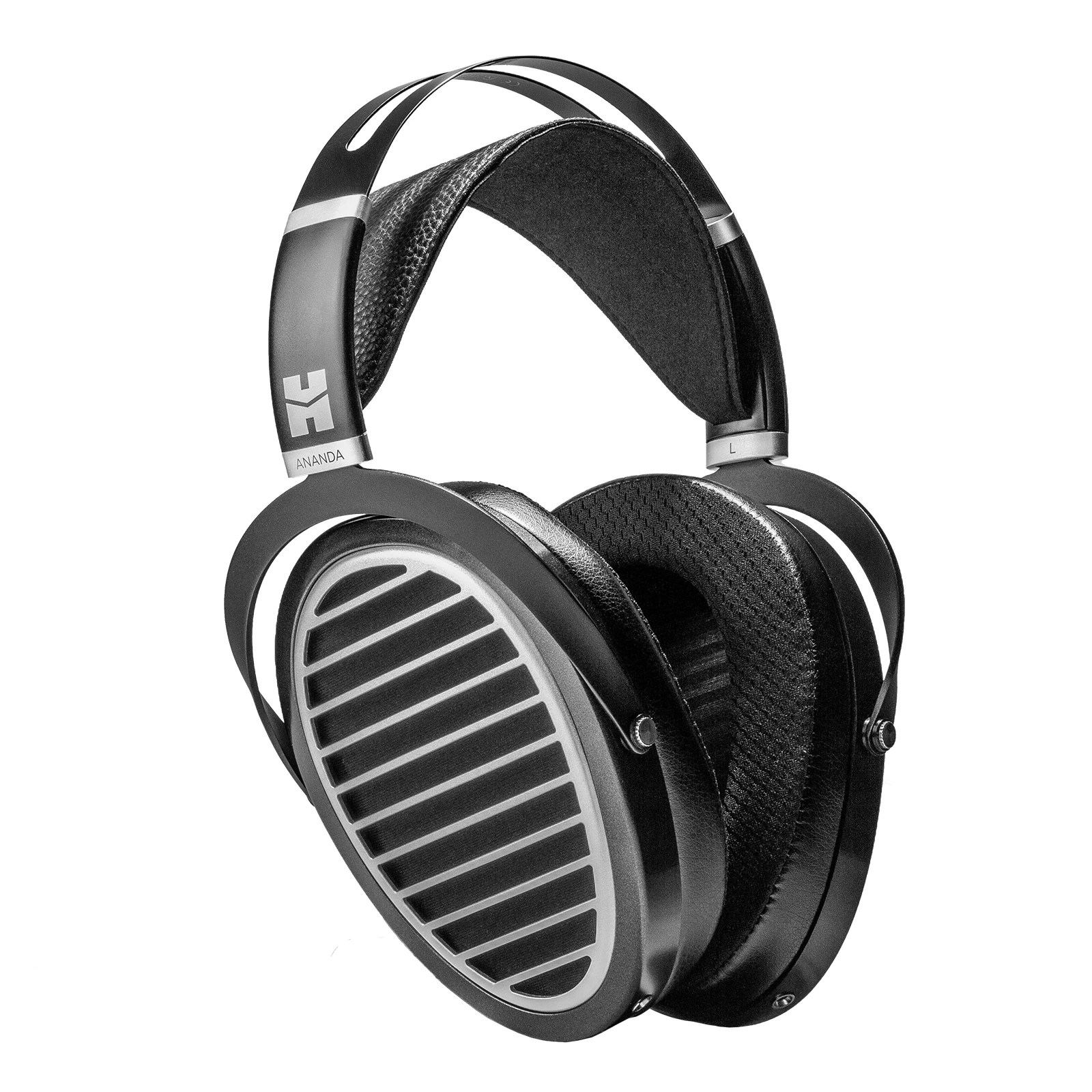 HIFIMAN Ananda Stealth Magnet Auriculares Hi-Fi magnéticos planos de tamaño completo con espalda abierta y sobre la oreja
