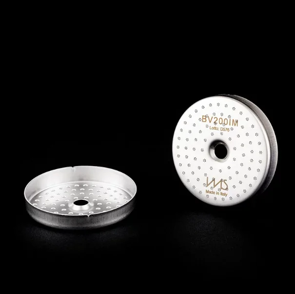 Filtro para máquina de café con recubrimiento nano EB para red de distribución de agua IMS, accesorios para máquina de café importados de Italia