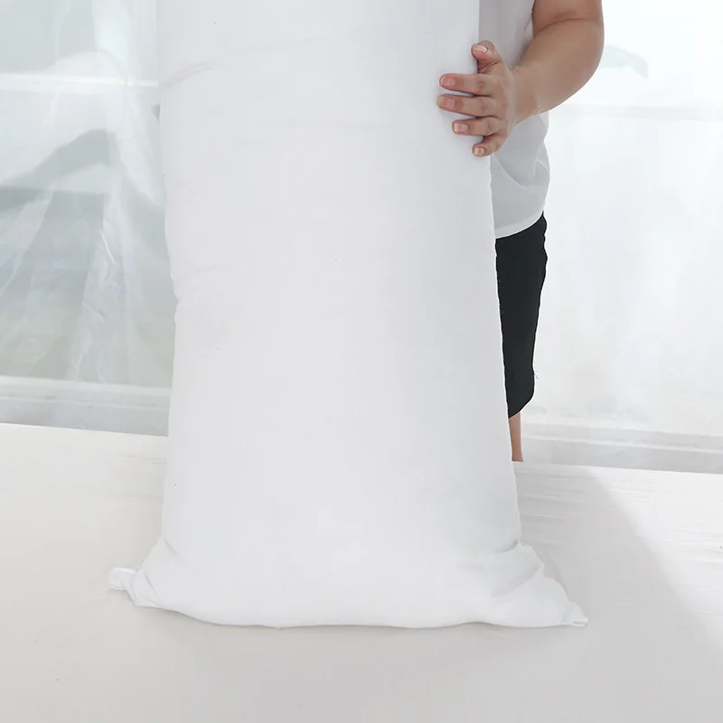 Almohada grande Dakimakura Core de 60x180cm, cojín Interior largo de Anime para el cuerpo, almohada rectangular para dormir, cama de relleno
