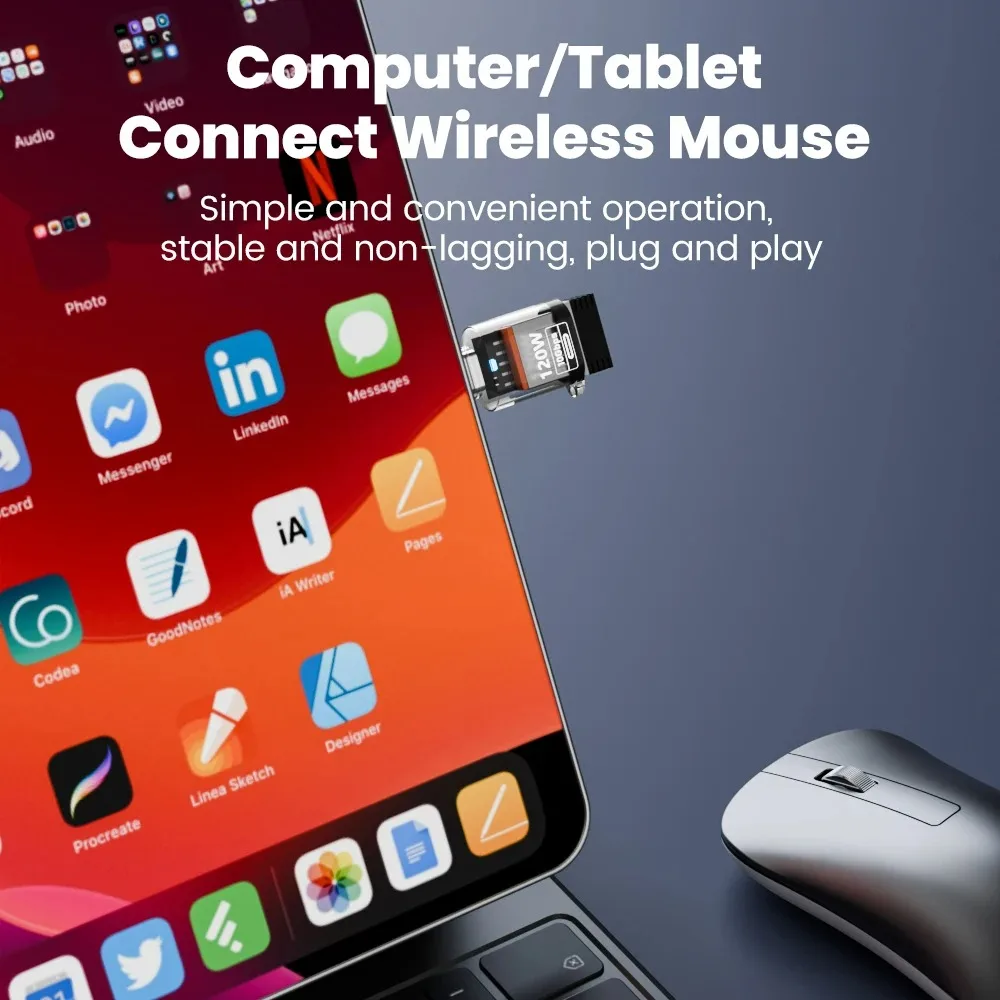 Adaptador USB 3,2 a tipo C OTG carga rápida 120W 10GB transferencia de Audio de datos de alta velocidad para PC tableta Xiaomi Huawei convertidor USB C