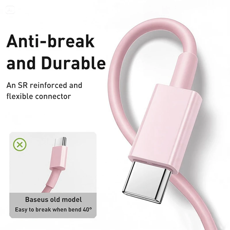 Cable PD 60W tipo C a tipo C para IPhone 15 16 carga rápida para Samsung Xiaomi Huawei tipo C accesorios de datos para teléfono 1M 2M