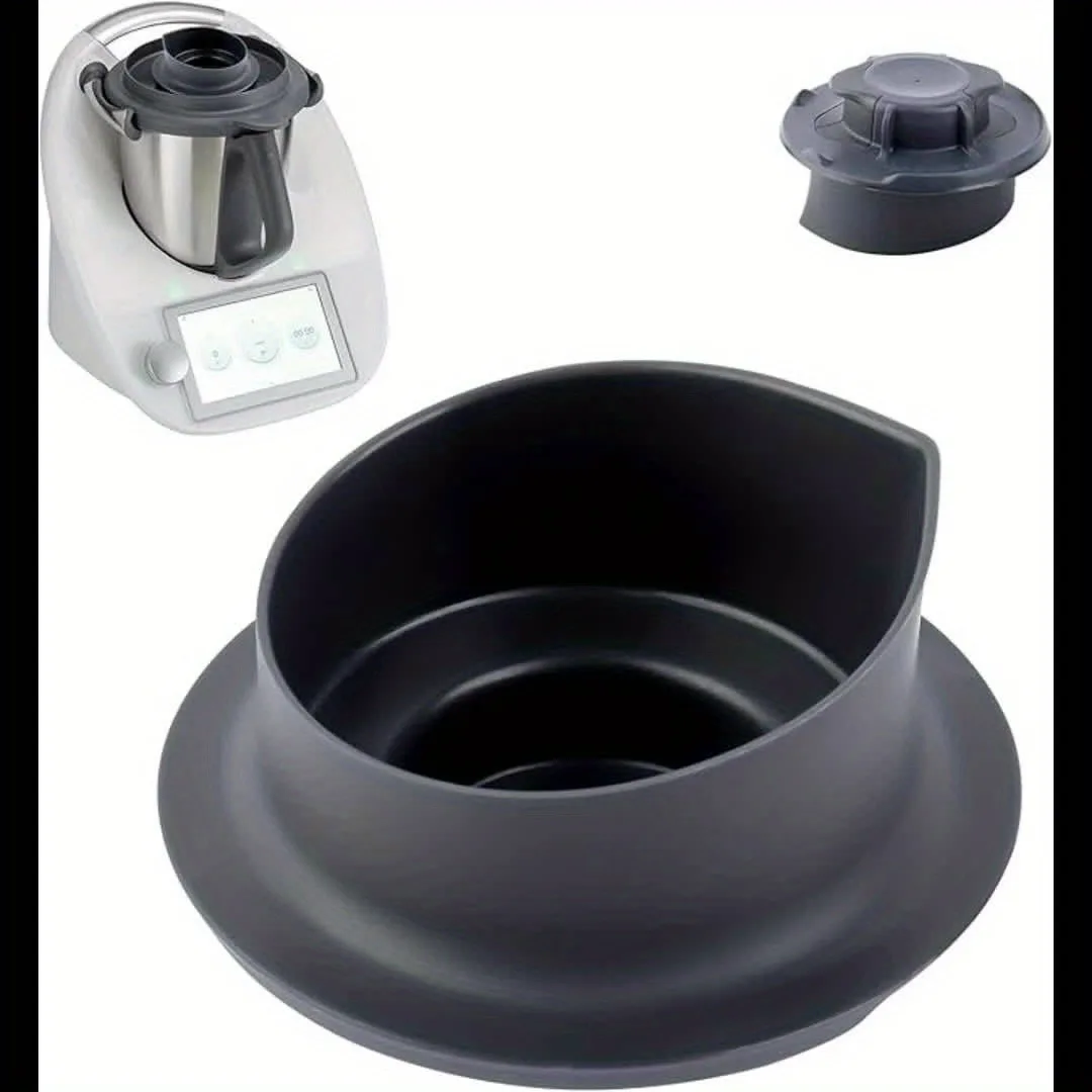 Tapa de sellado de taza medidora para licuadoras, cubierta de silicona para procesador de herramientas de cocina Thermomix TM5 TM6, pieza de repuesto, 1 ud.
