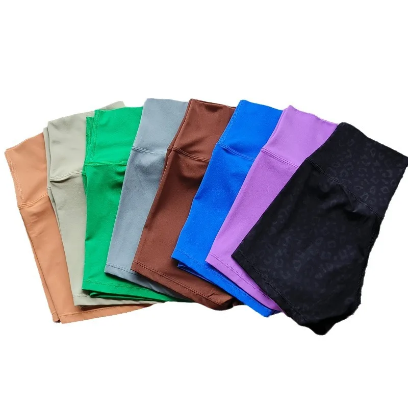 Pantalones cortos deportivos para mujer, pantalones cortos de motociclista, pantalones de cintura alta para mujer, ropa deportiva para gimnasio, pantalones cortos de ciclismo, pantalones cortos de Yoga para mujer