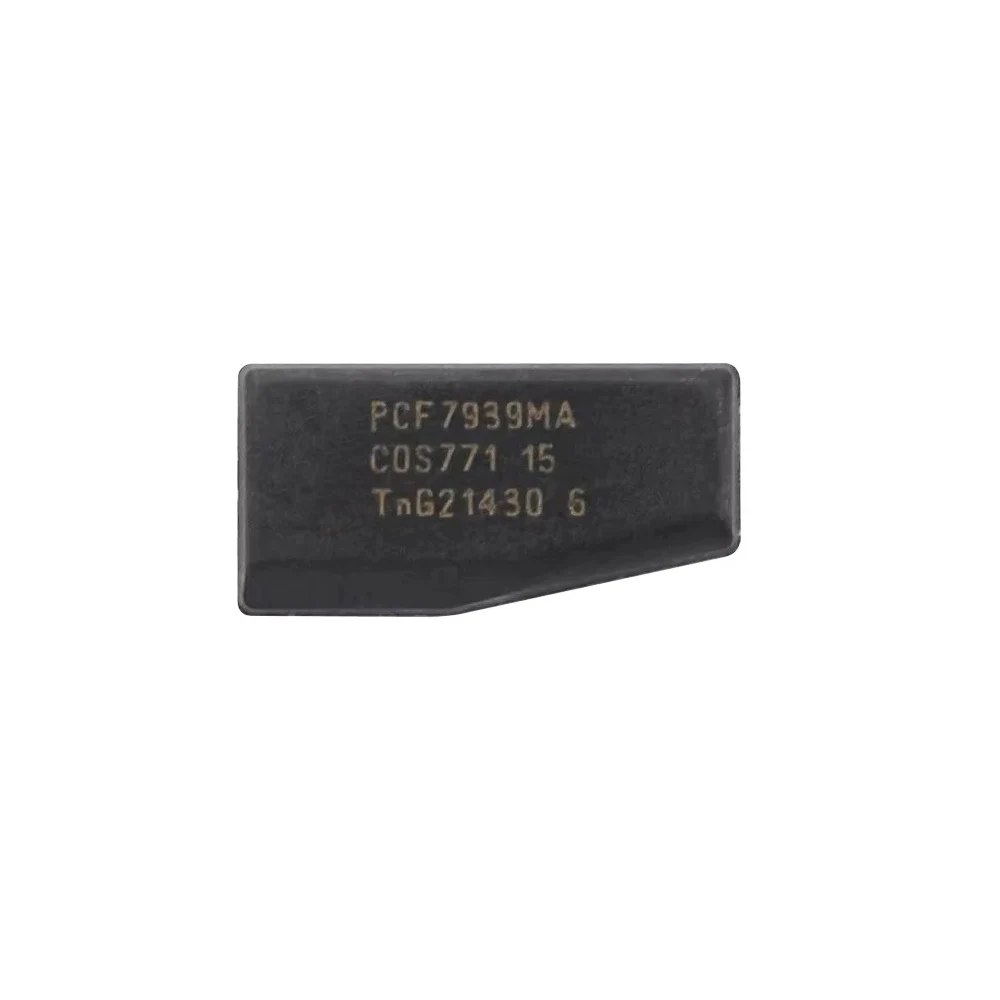 Original PCF7939MA (TP39) llave de coche en blanco carbono 4A Hitag AES Chip transpondedor para Renault Dacia Duster Nissan Hyundai Fiat