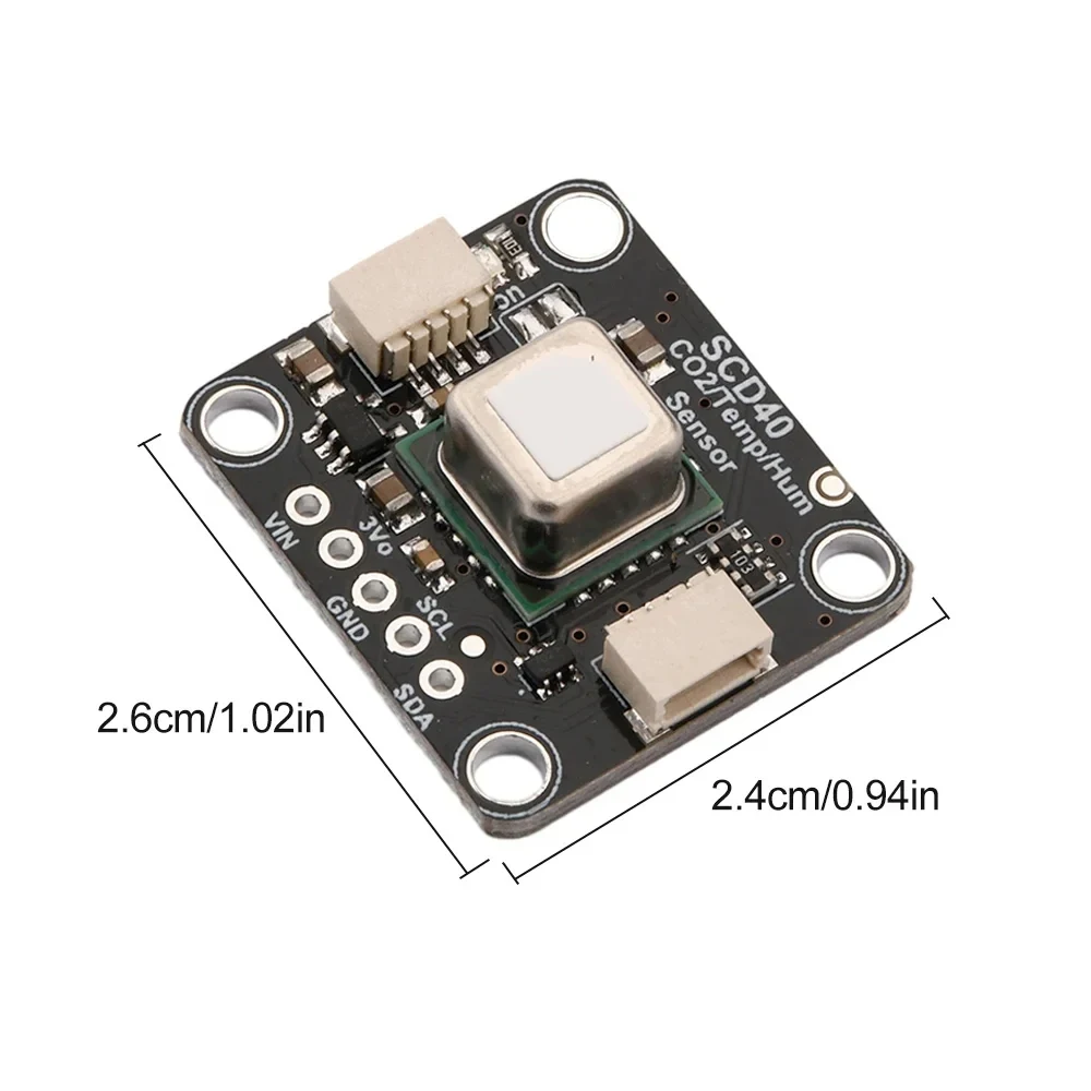 Módulo de sensor de gas SCD41 detecta sensor de temperatura y humedad de dióxido de carbono CO2 comunicación I2C módulo de sensor de gas SCD40