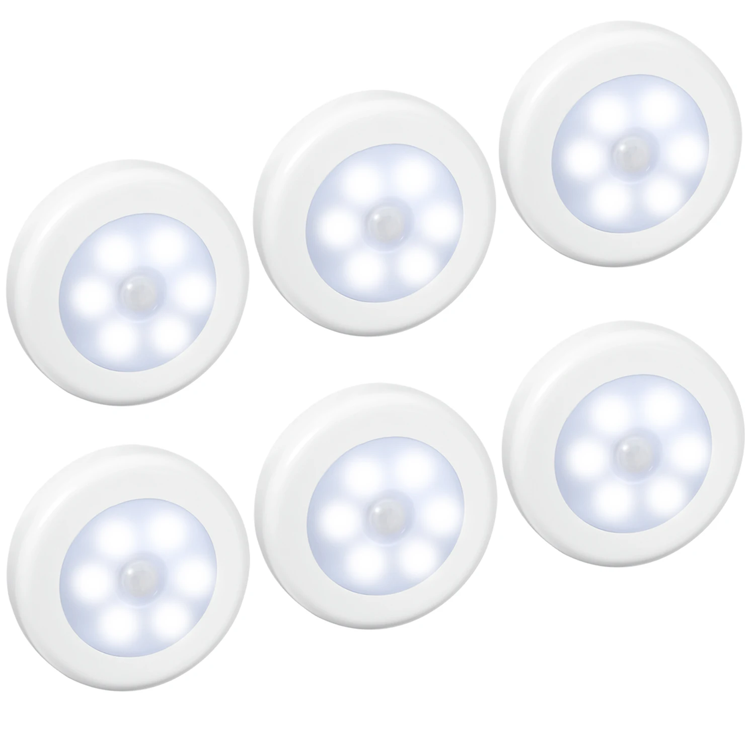 Emir-Luz LED nocturna con Sensor de movimiento, luces de pared mejoradas con batería para escaleras, pasillo, dormitorio y cocina
