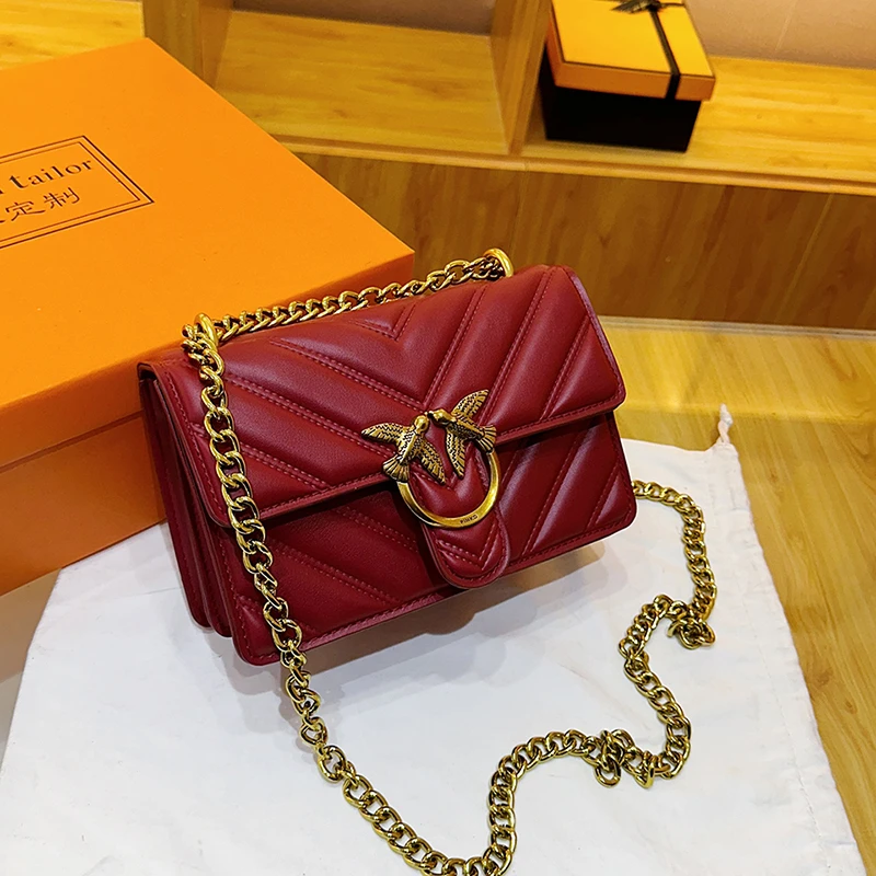 Bolso Swallow 2026, Bolso Cuadrado Versátil, Elegante Bolso de Hombro y Bandolera de Lujo
