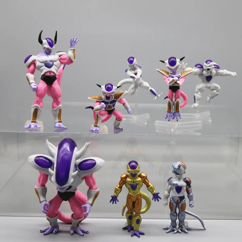 Aleatorio 1 Uds Dragon Ball Z Anime Frieza PVC colección de figuras de acción modelo niños juguetes para adultos regalos