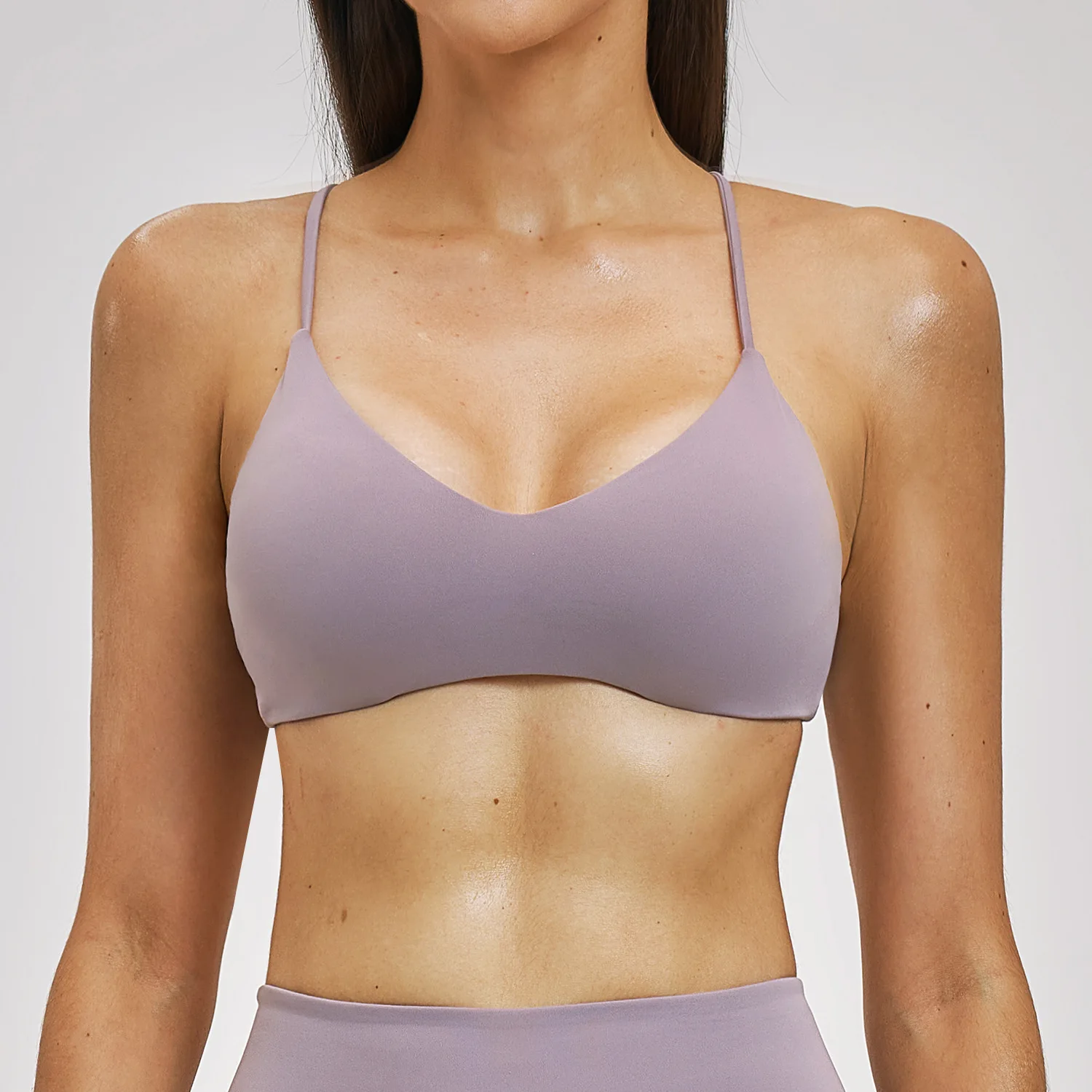 Top deportivo sexy para mujer, sujetador deportivo transpirable para correr y yoga, ropa interior deportiva, sujetadores de fitness para mujer, top de ciclismo sin espalda para mujer