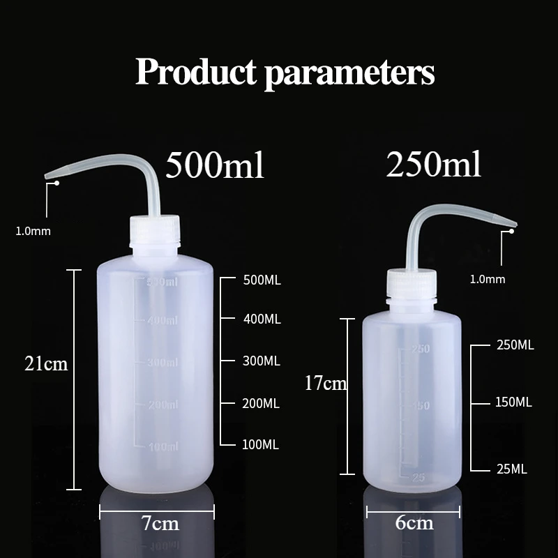 Tetera para vertido de pico de agua, herramienta para plantas suculentas, regadera de flores, botellas exprimibles con herramientas de jardinería, 150/250/500mL